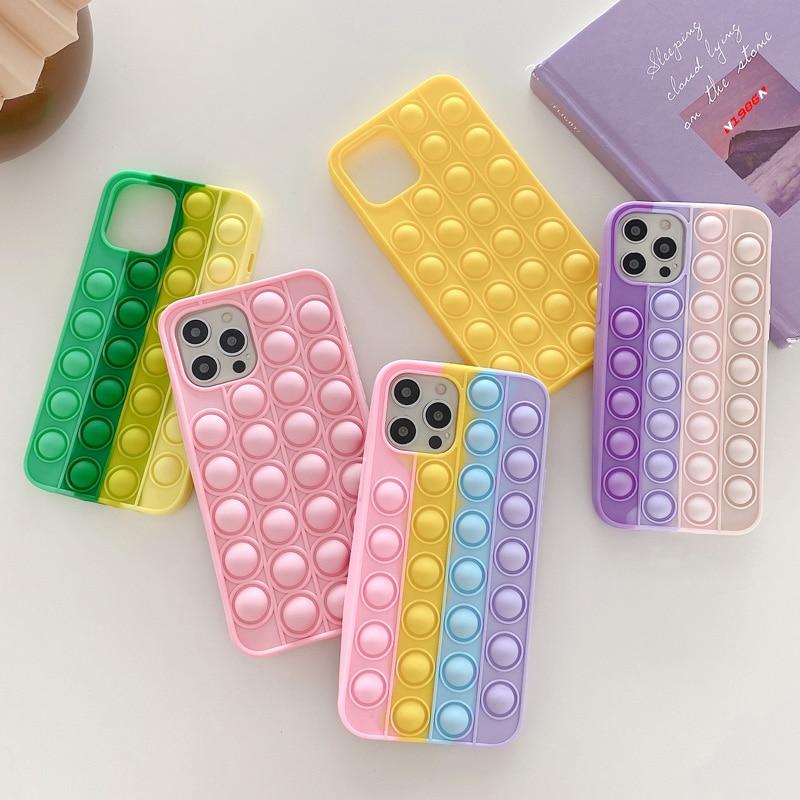 Fidget pop it telefoonhoesje voor Iphone