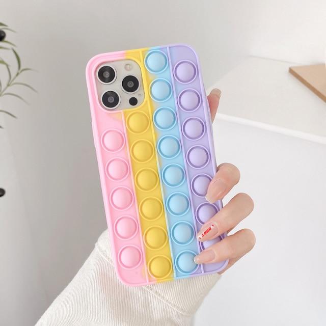 Fidget pop it telefoonhoesje voor Iphone