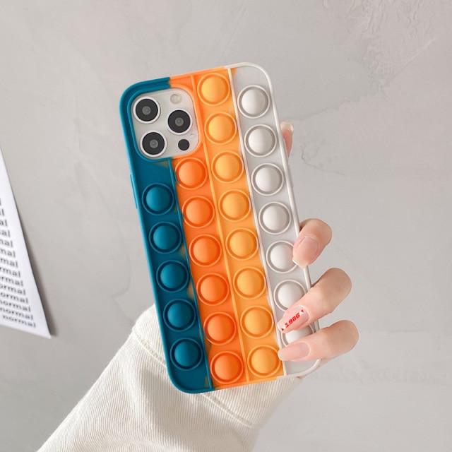 Fidget pop it telefoonhoesje voor Iphone