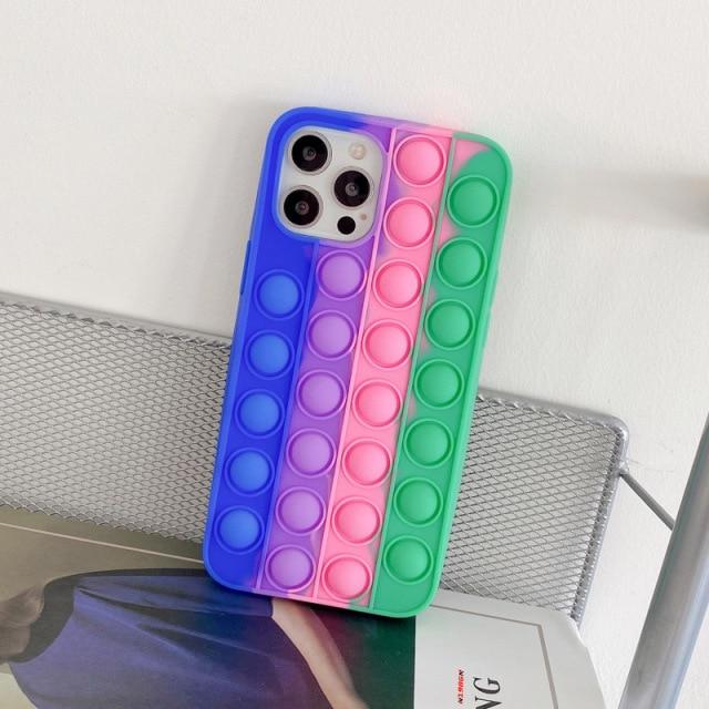 Fidget pop it telefoonhoesje voor Iphone