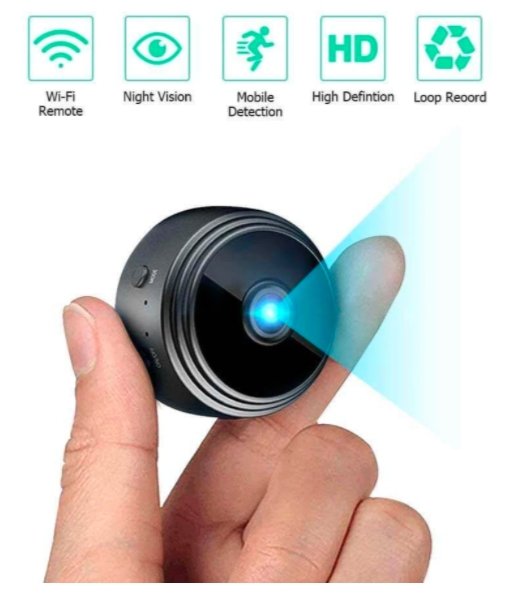 SmartCam Pro™ | 1080p Wifi Draadloze Mini Camera met Audio/Spraak